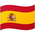 Flag: Spain on Google Android 12L